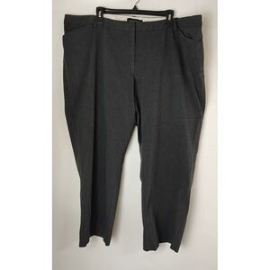 Lane Bryant Gray Dress Pants Career Office Size 24W